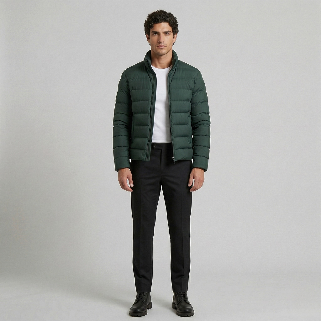 Men's Lightweight Quilted Puffer Jacket