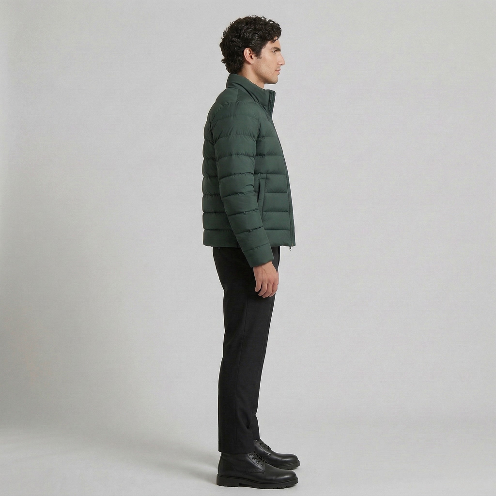 Men's Lightweight Quilted Puffer Jacket