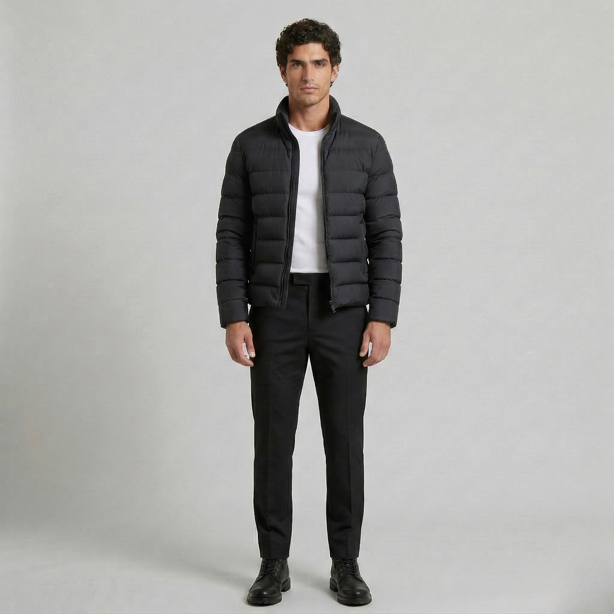 Men's Lightweight Quilted Puffer Jacket
