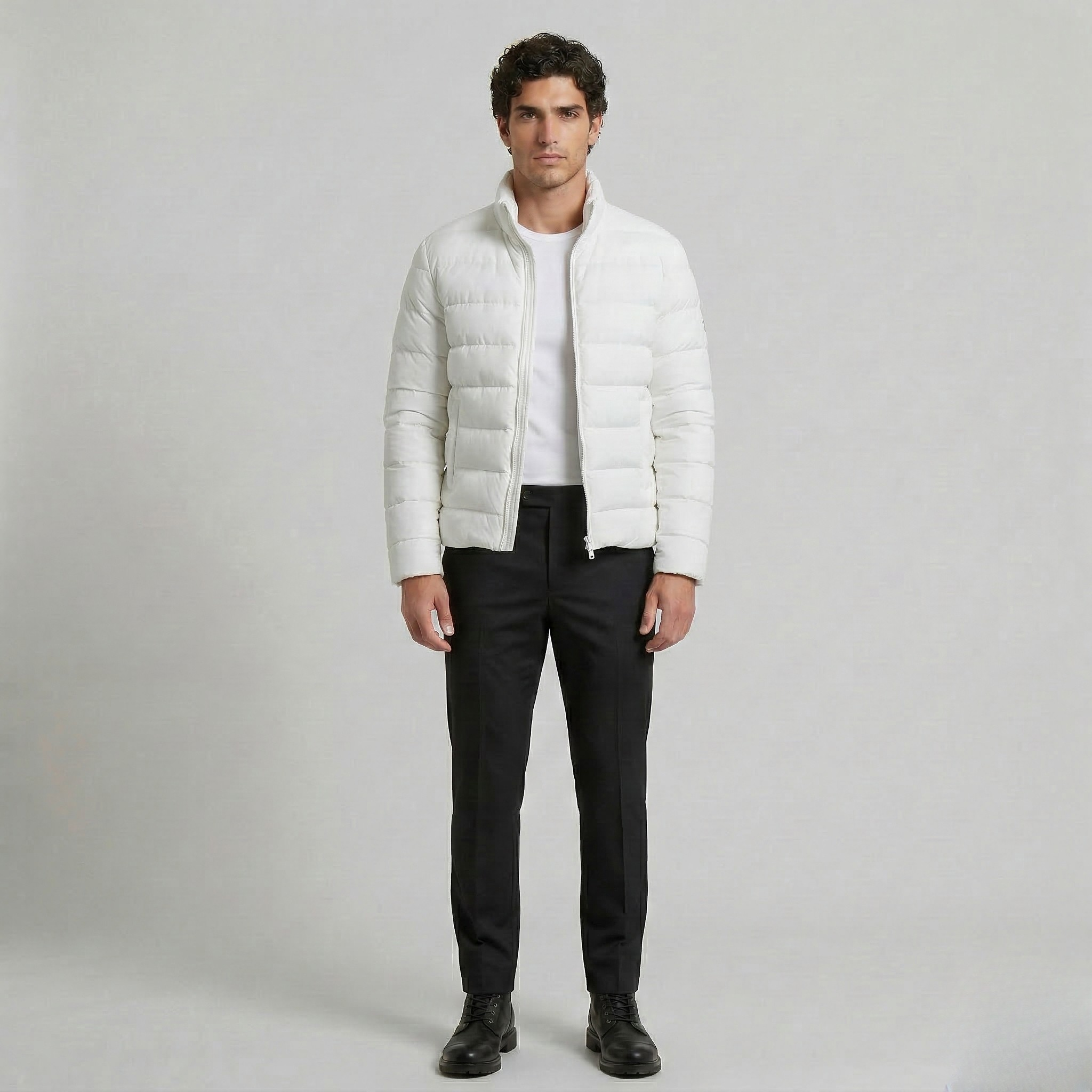 Men's Lightweight Quilted Puffer Jacket