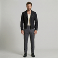 Men's Faux-Leather Moto Jacket