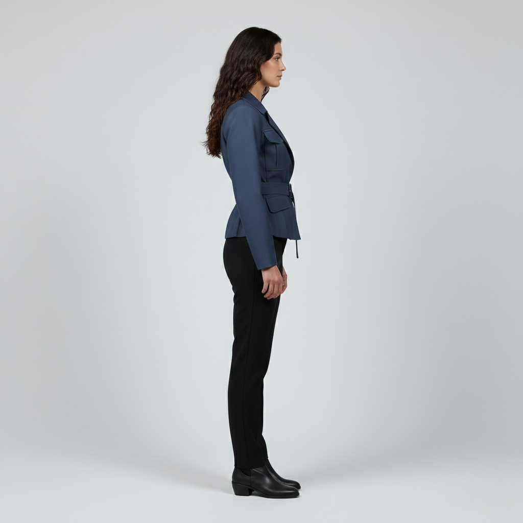 Women's Belted Utility Jacket