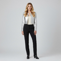 Women's Metallic Cropped Statement Jacket